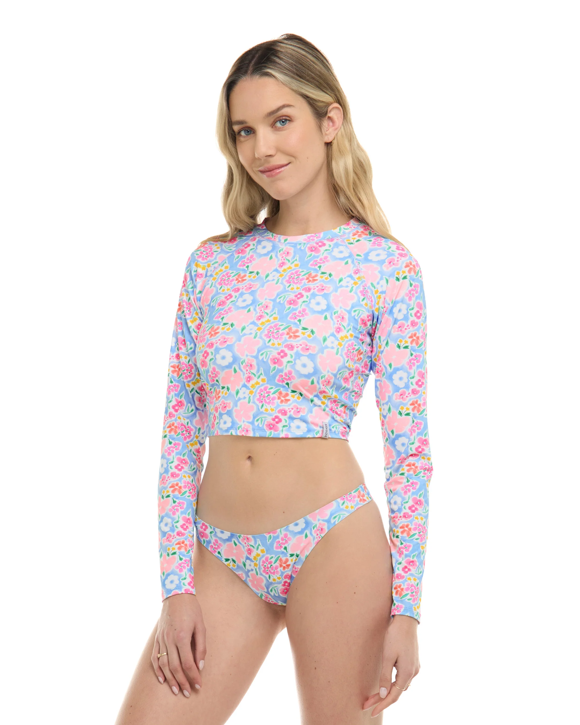 Daydream Sky Let It Be Crop Rashguard - Image 3