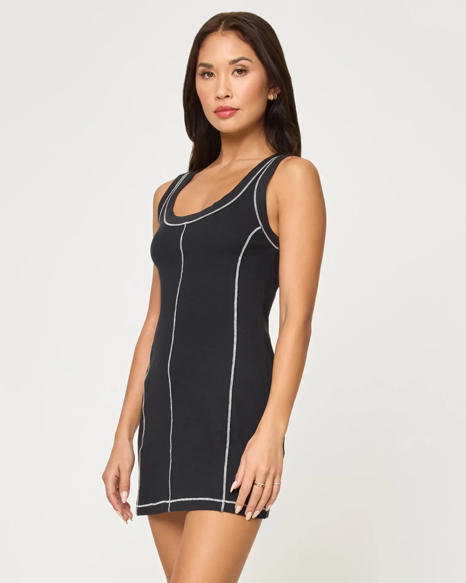 Black Highline Dress - Image 3