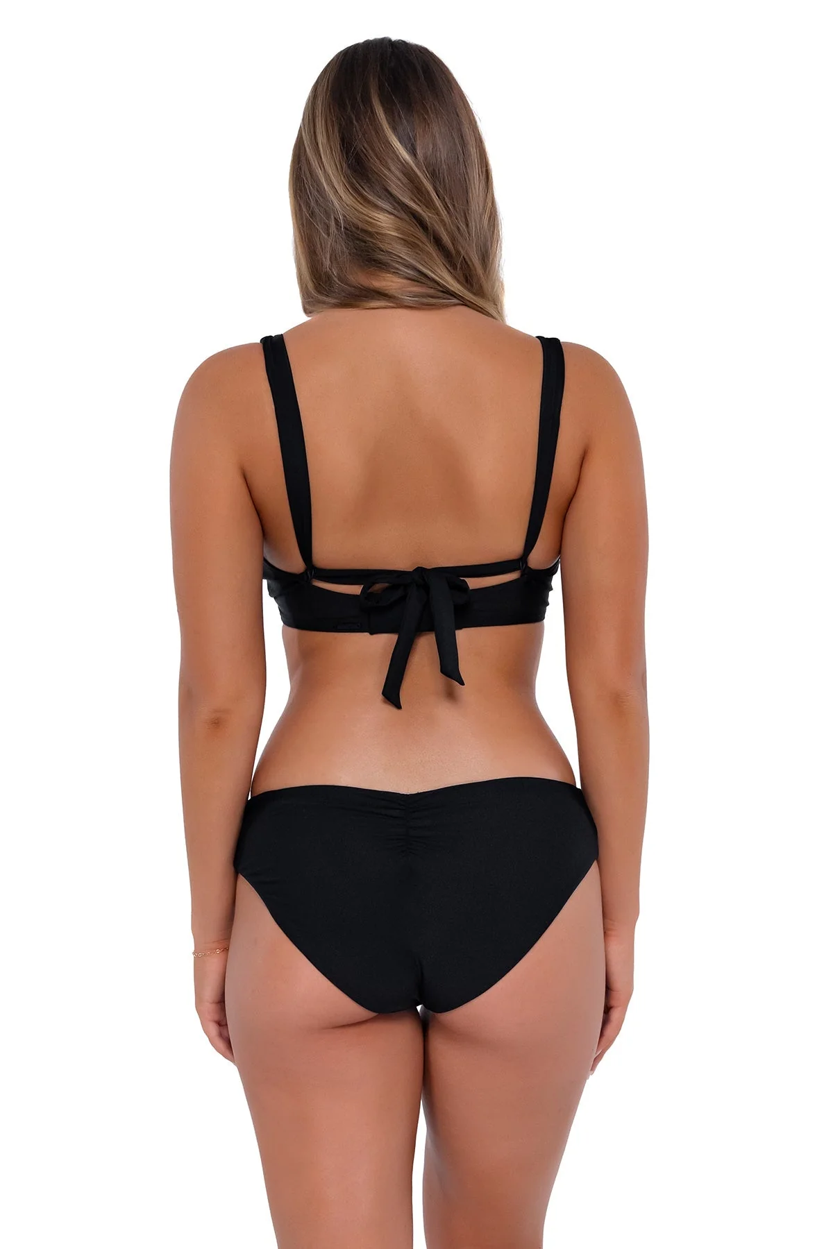 Black Vienna V-Wire Top - Image 5