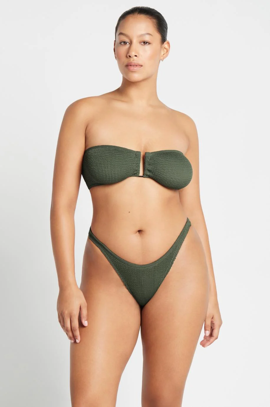 Khaki The Blake Top