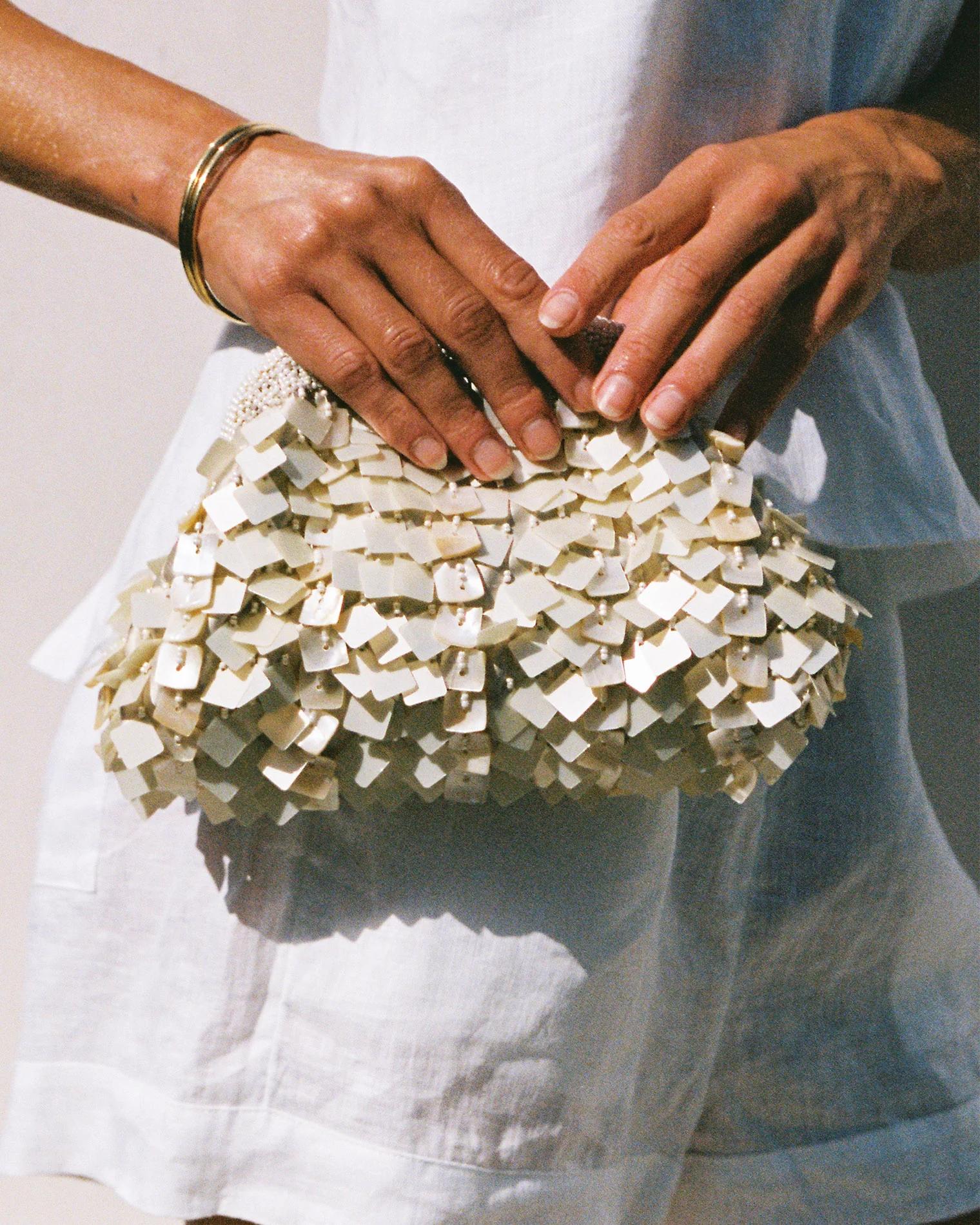 Cream Vienna Clutch - Image 4