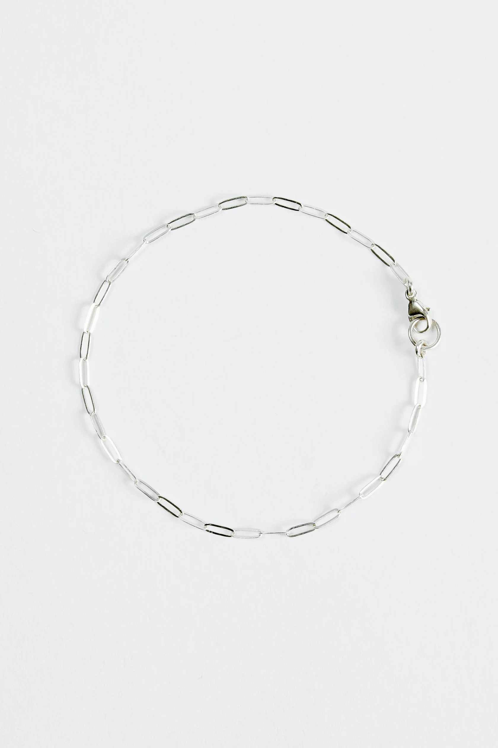 Dainty Paperclip Chain Bracelet