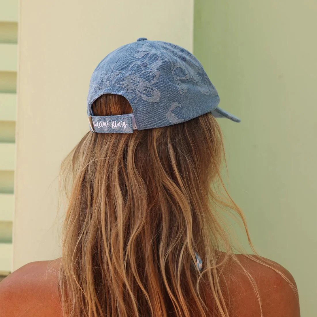 Dixie Denim Retro Baseball Hat - Image 2