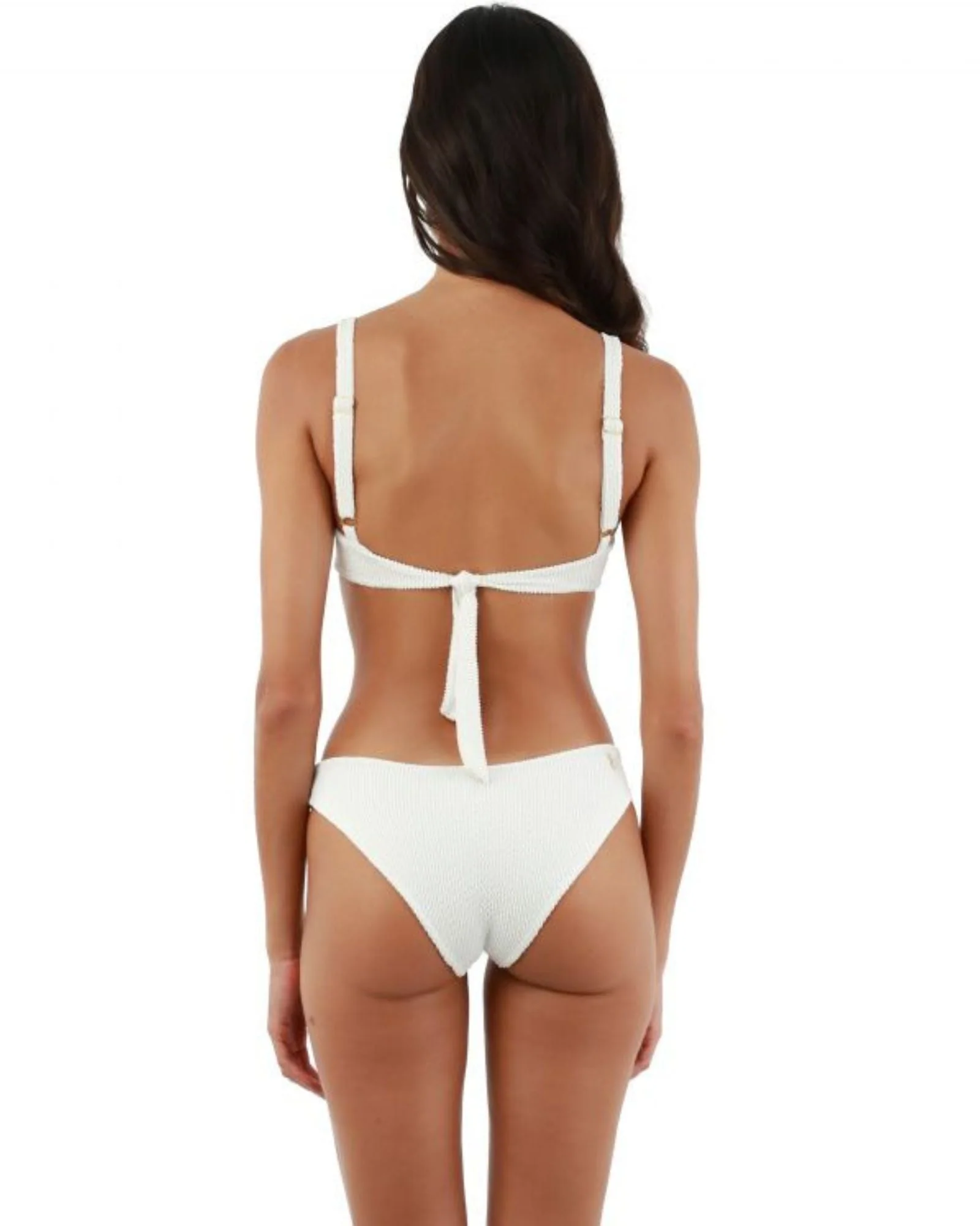 Eco White Textured Wave Majestic Top - Image 2