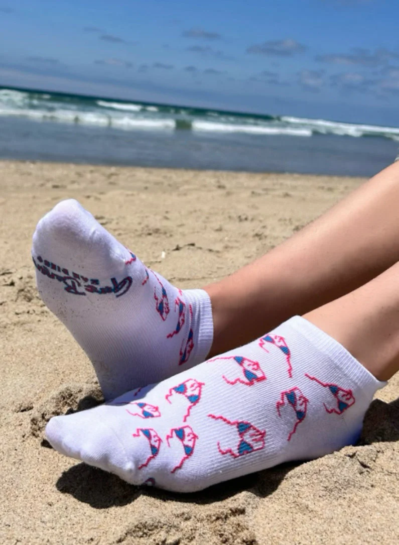Gone Bananas Beachwear Full Foot Socks - Image 4
