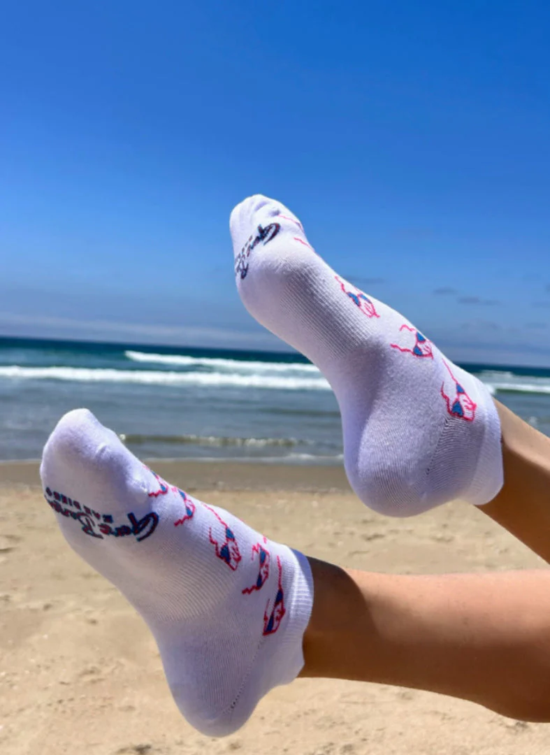 Gone Bananas Beachwear Full Foot Socks - Image 5