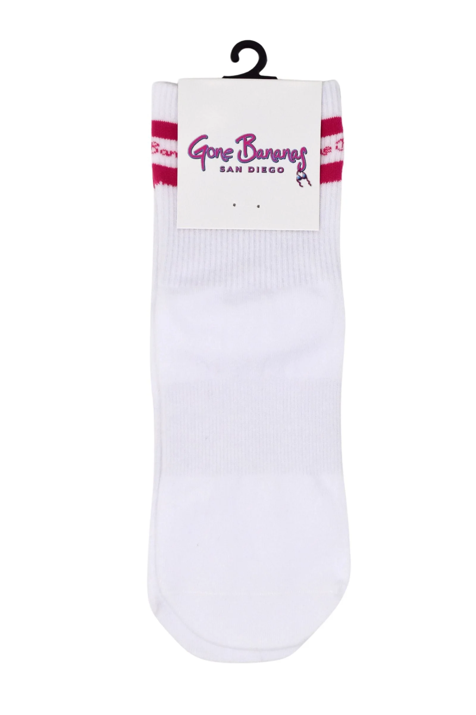 Gone Bananas Beachwear Striped Ankle Sock - Image 4