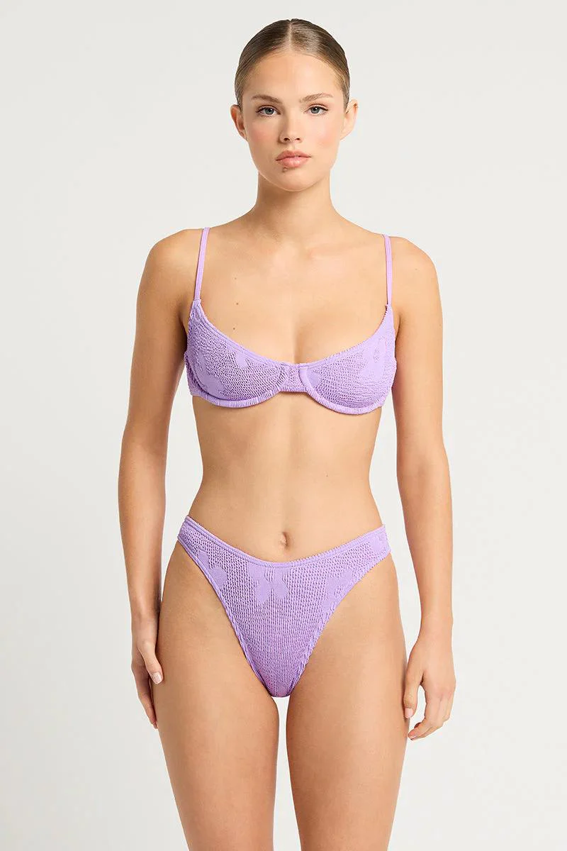 Lavender Floral Gracie Top