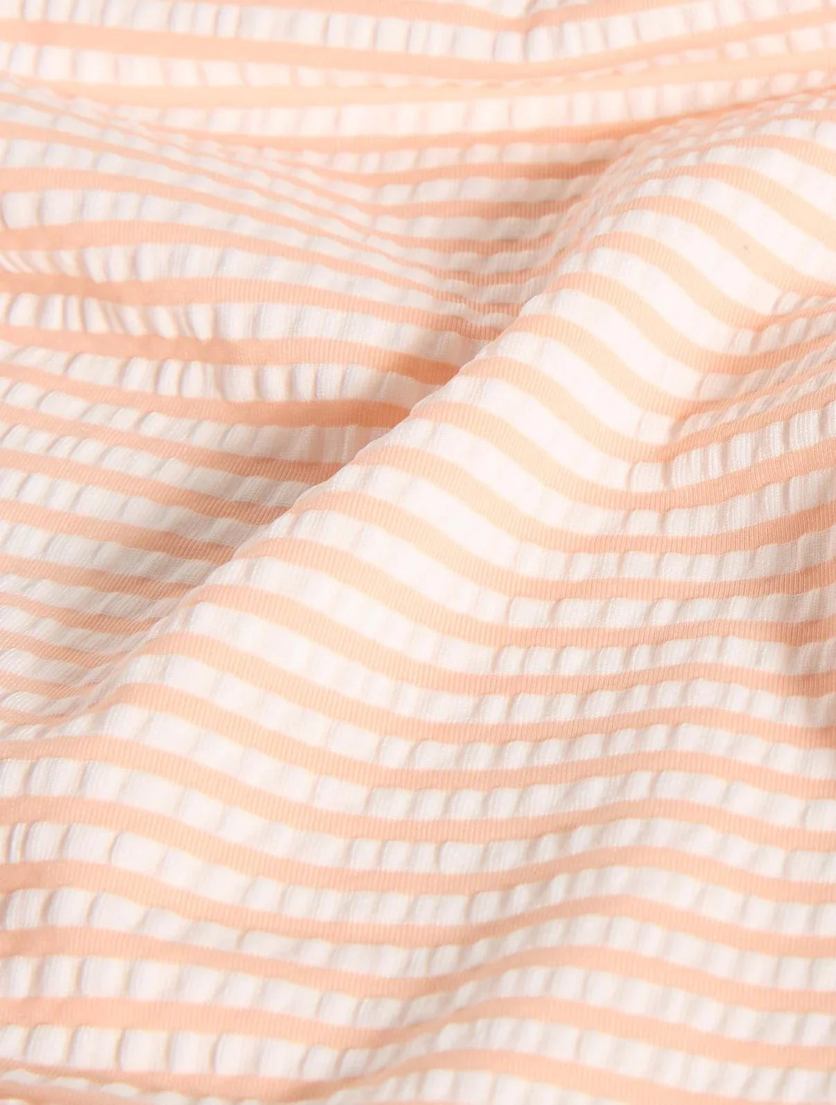 Light Cantaloupe Seamed Underwire Bra Top - Image 4