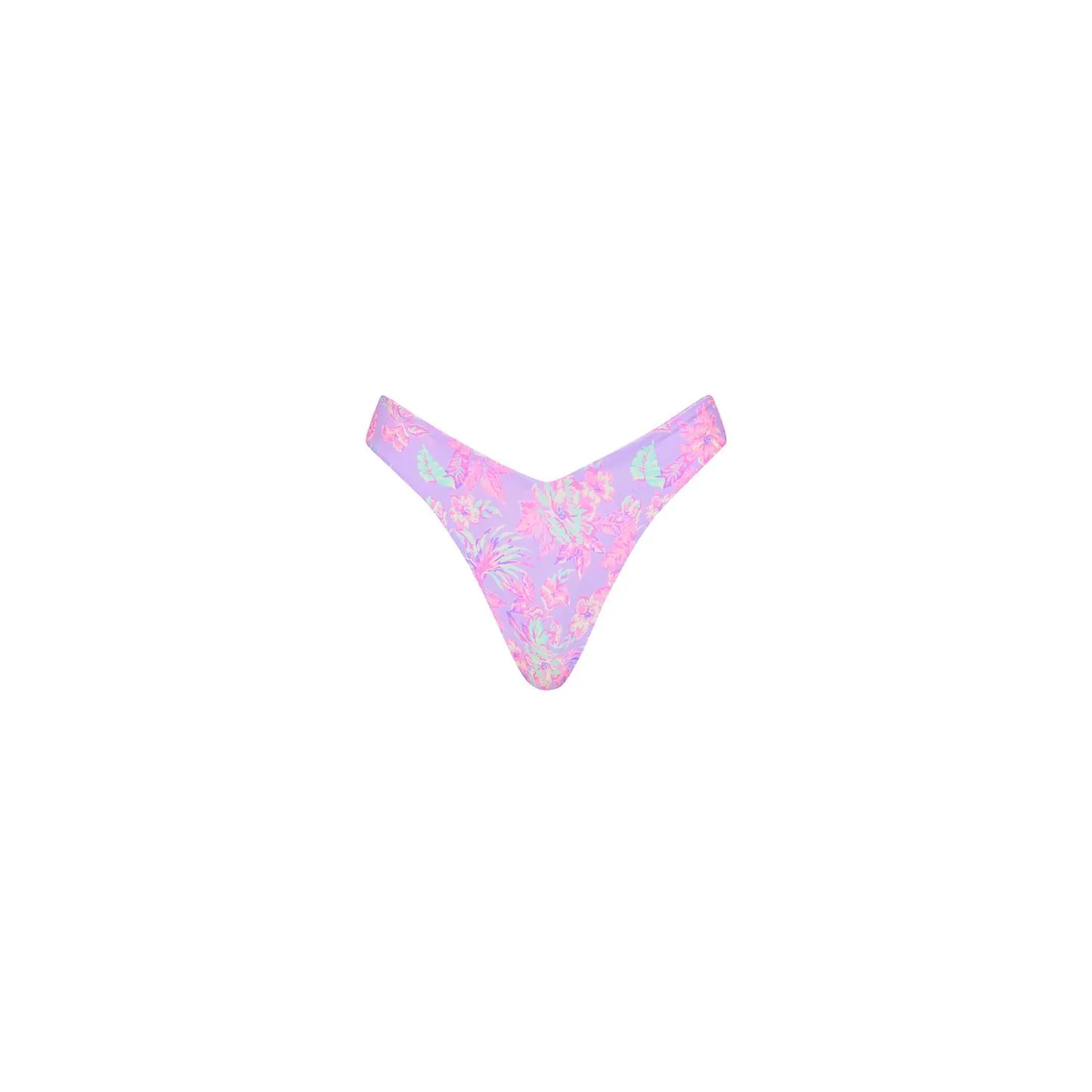 Lilac Love Y Cheeky Bikini Bottom - Image 4