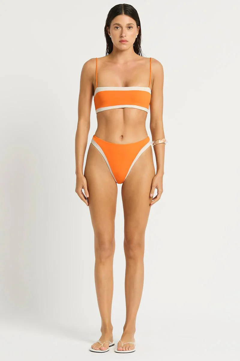 Mandarin/Coconut The Fosca Reversible Bottom - Image 3