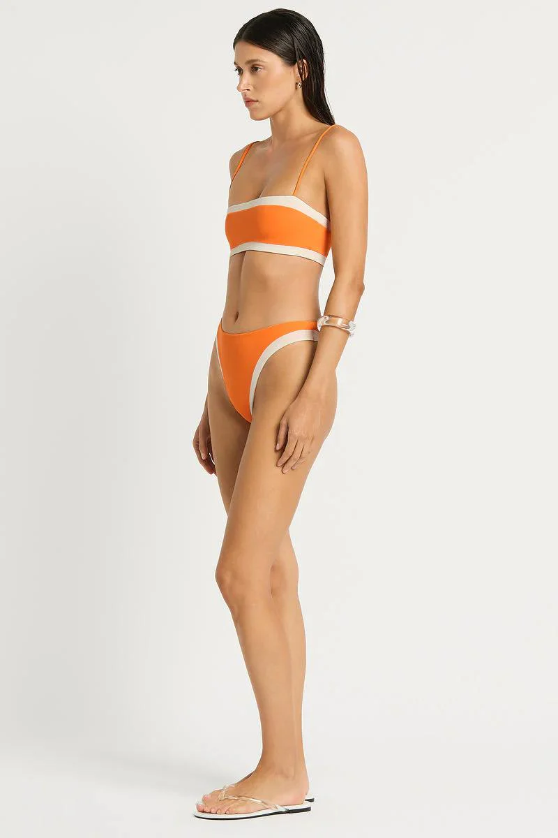 Mandarin/Coconut The Fosca Reversible Bottom - Image 4