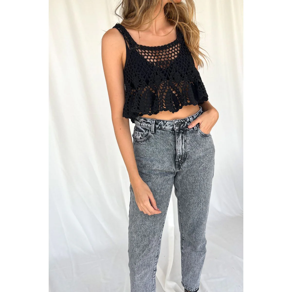 Mery Crochet Top - Image 3