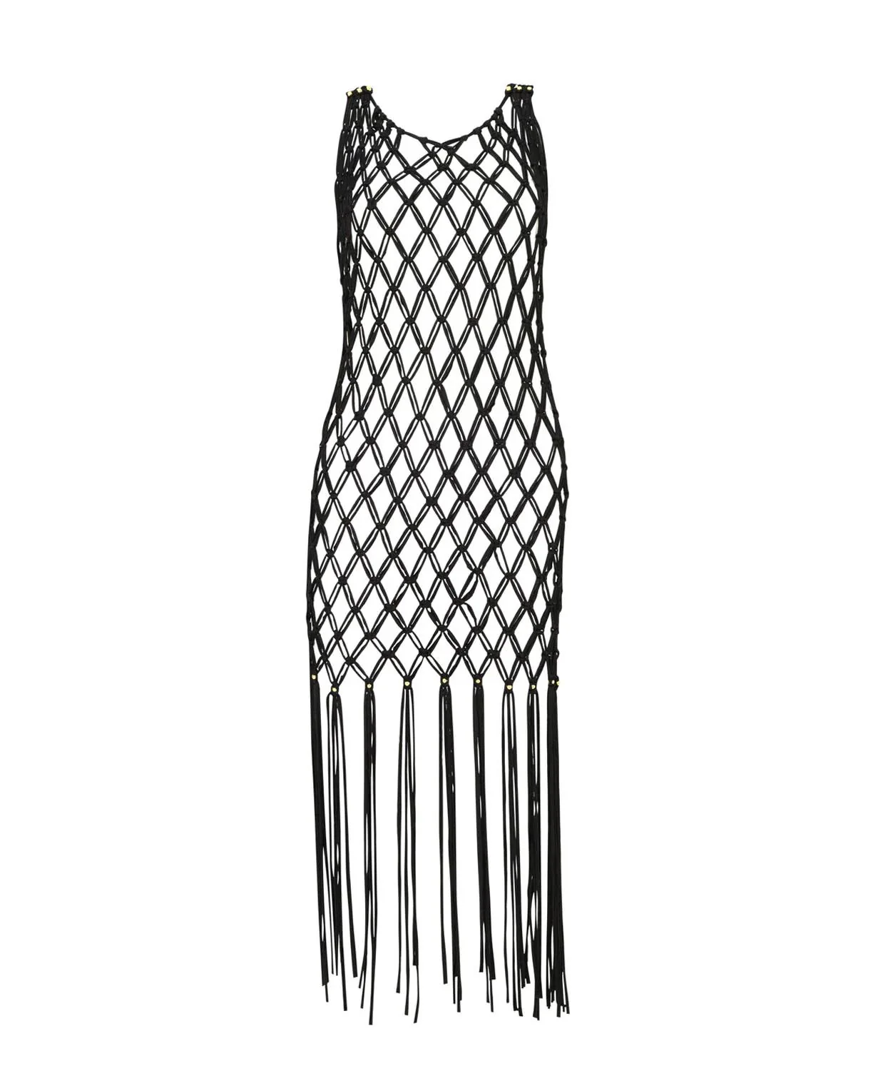 Midnight Beaded Brynn Cover Up - Image 4