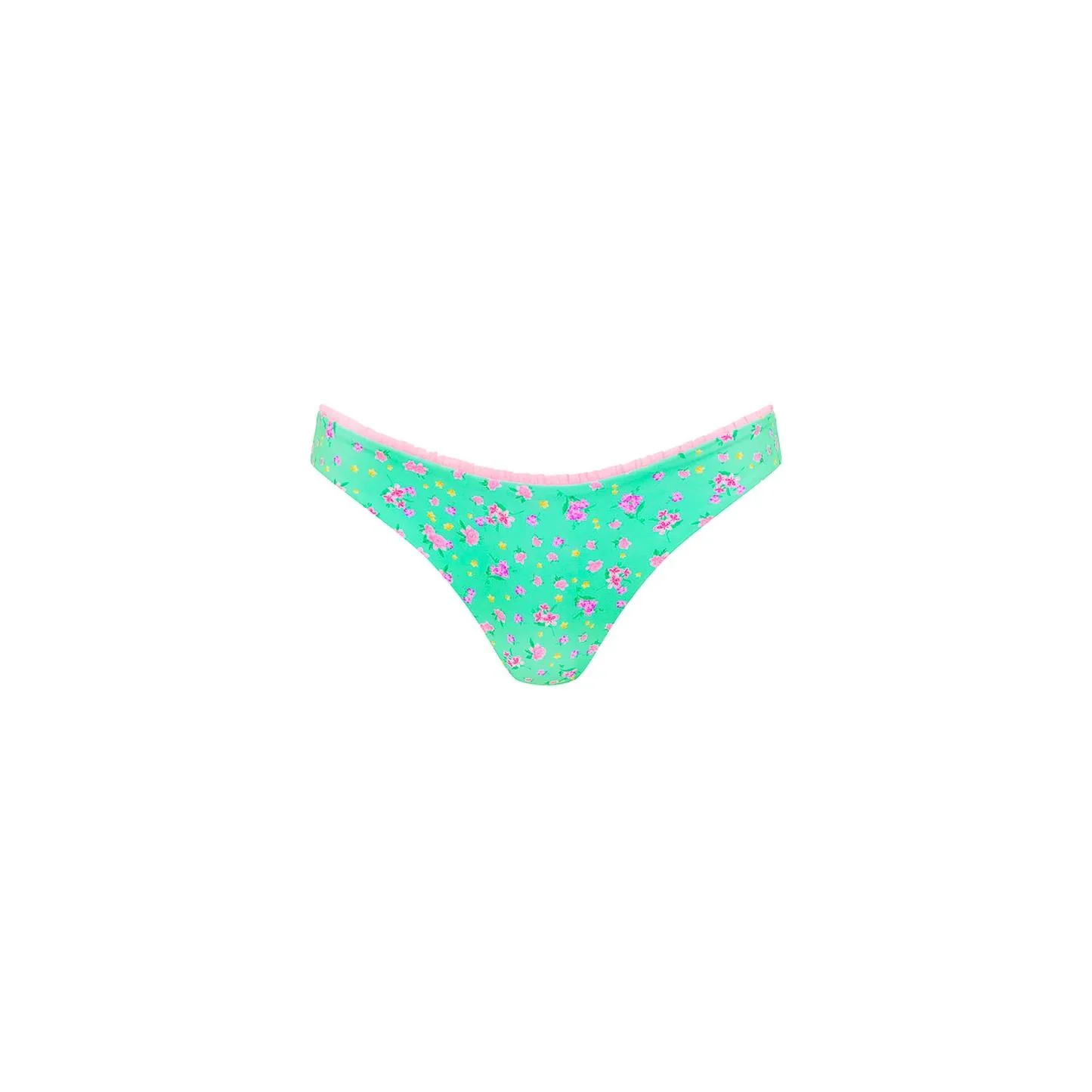 Mint Macaron Decorative Minimal Cheeky Bikini Bottom - Image 4