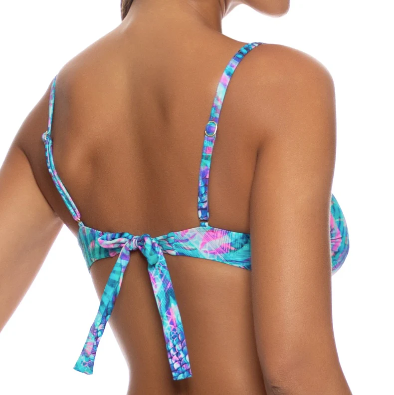 Multicolor Enchanted Mirage Bralette Ring Top - Image 2
