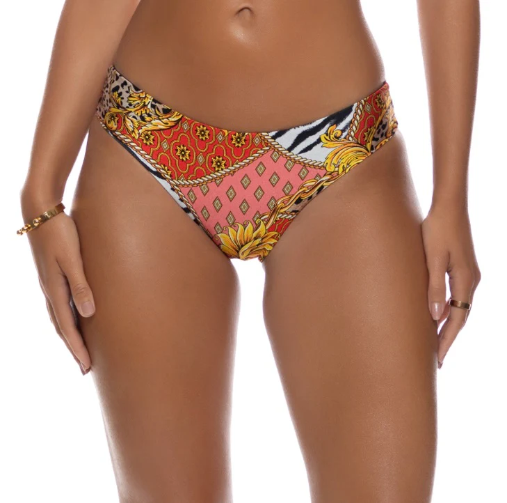 Multicolor Tropical Majesty Seamless Full Ruched Back Bottom - Image 2