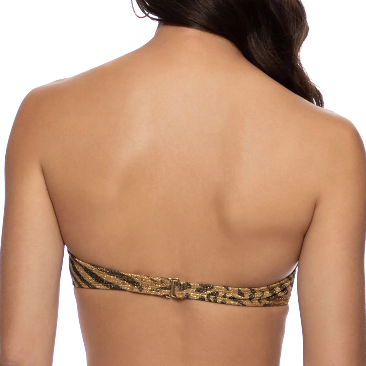 Safari Sunsets Multicolor Underwire Push Up Bandeau Top - Image 2