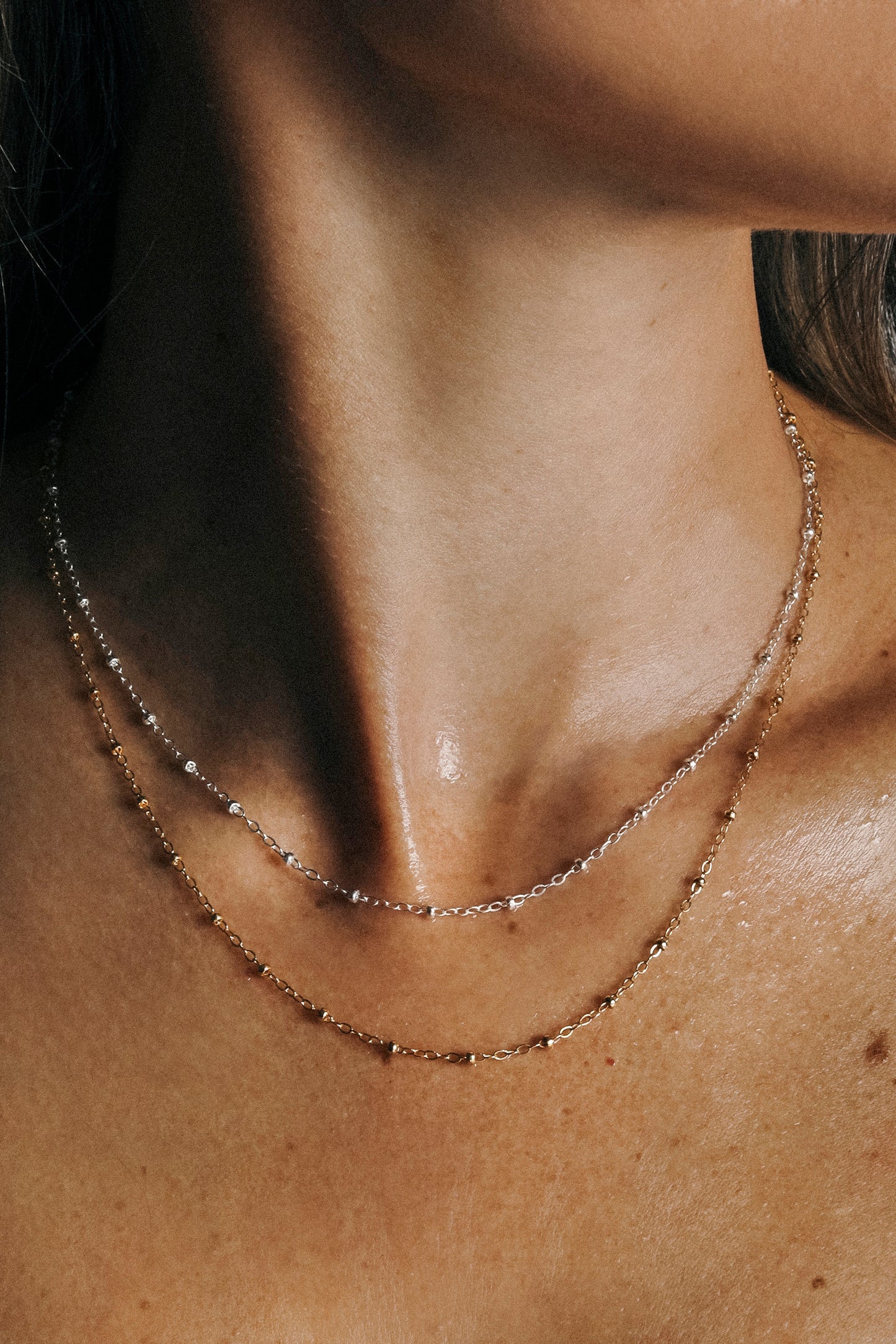 Sphere Chain Necklace - Image 6