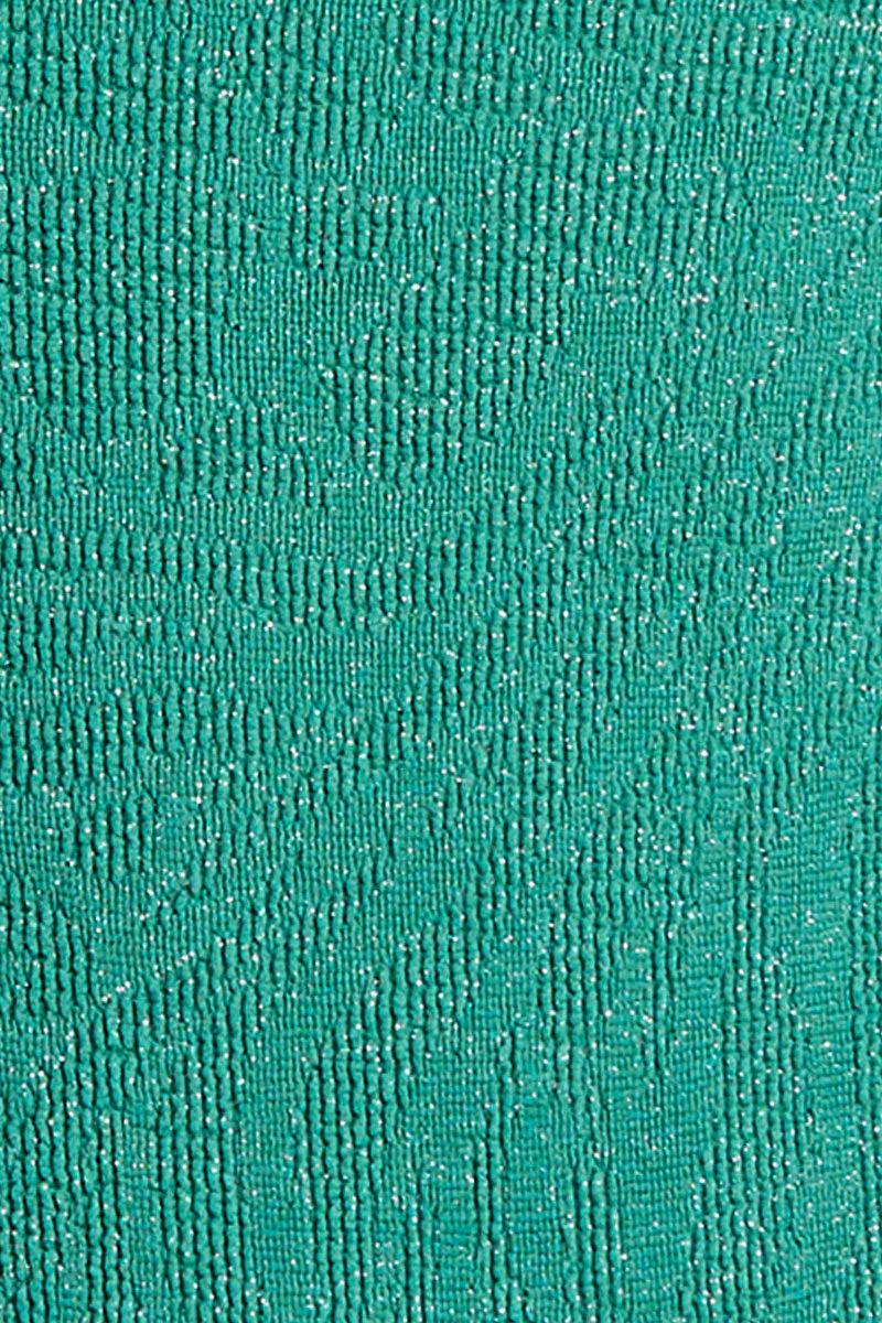 Teal Lurex The Sign Bottom - Image 4