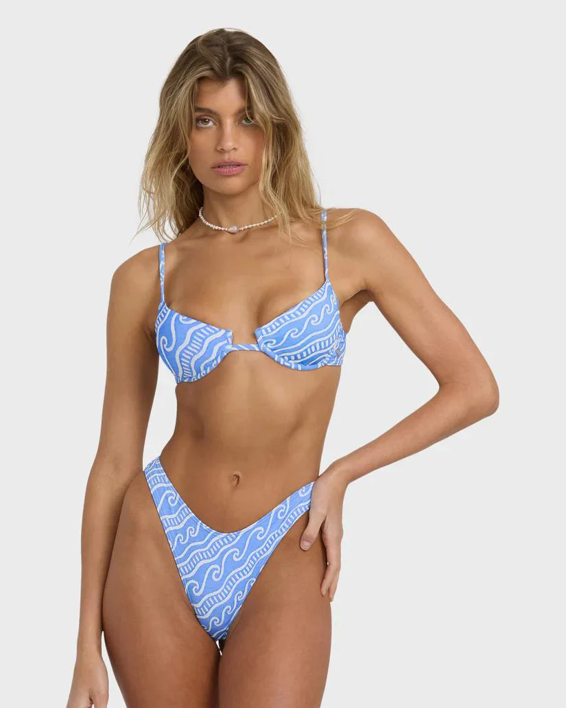 True Blue More Than Waves Leah Underwire Top