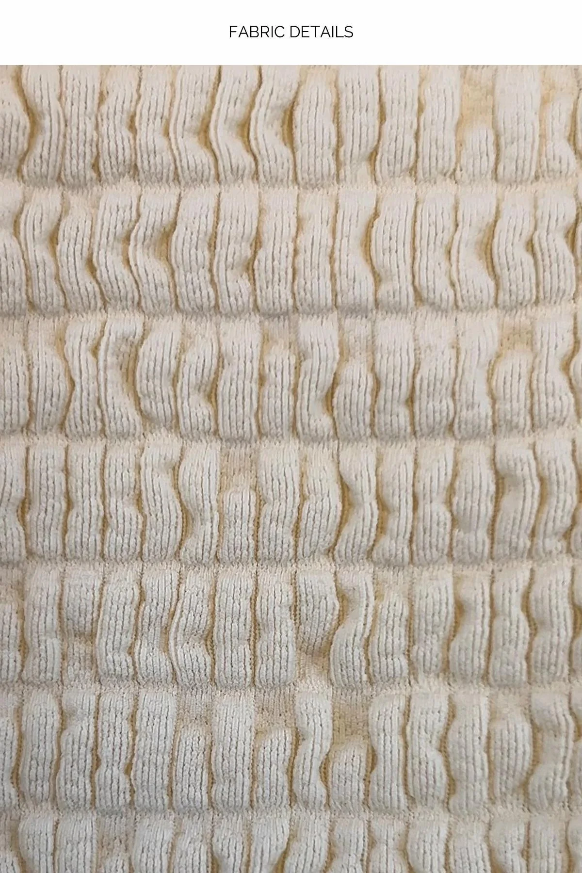 White Sands Ivory Luxe Stitch Seamless Full Ruched Back Bottom - Image 4